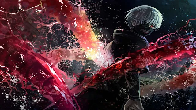 Tokyo Ghoul HD Anime wallpaper.