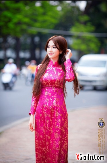 Xinh tươi áo dài Việt Nam