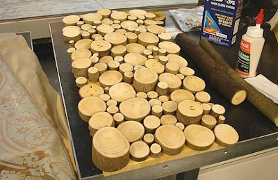 This wood be (pun intended) a great piece of natural art for your home 