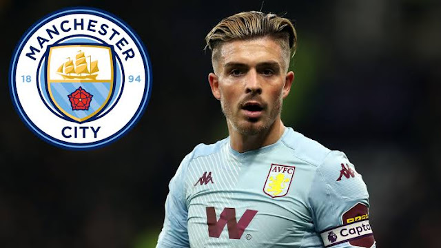 Manchester City Signed Aston Villa Star  Jack Grealish for a fee worth €100 million