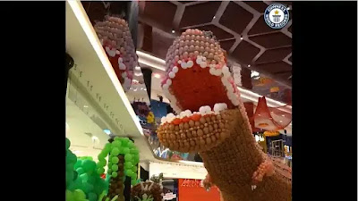 Patung Balon Dinosaurus Besar di Turki Mencetak Rekor. Perhatikan Bagaimana itu Dibuat - Bengkelhoki