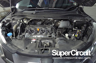 Honda HR-V 1.8/ Honda Vezel 1.8 front strut bar/ front tower bar by SUPERCIRCUIT