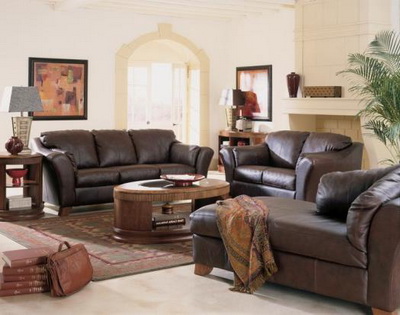 Brown Living Room Decoration