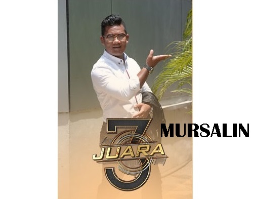 biodata Mursalin peserta 3 Juara TV3, biodata 3 Juara TV3 Mursalin, profile Mursalin 3 Juara TV3 2016, profil dan latar belakang Mursalin 3 Juara genre irama malaysia, gambar Mursalin 3 Juara TV3