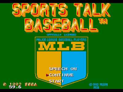 【MD】MLBPA棒球(MLBPA.Sports.Talk.BaseballI)，體育運動遊戲！