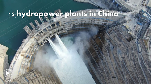 15 hydropower plants in China