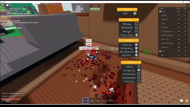 Roblox Combat Warriors Script (KillAura, AutoHit, Range, StompAura)