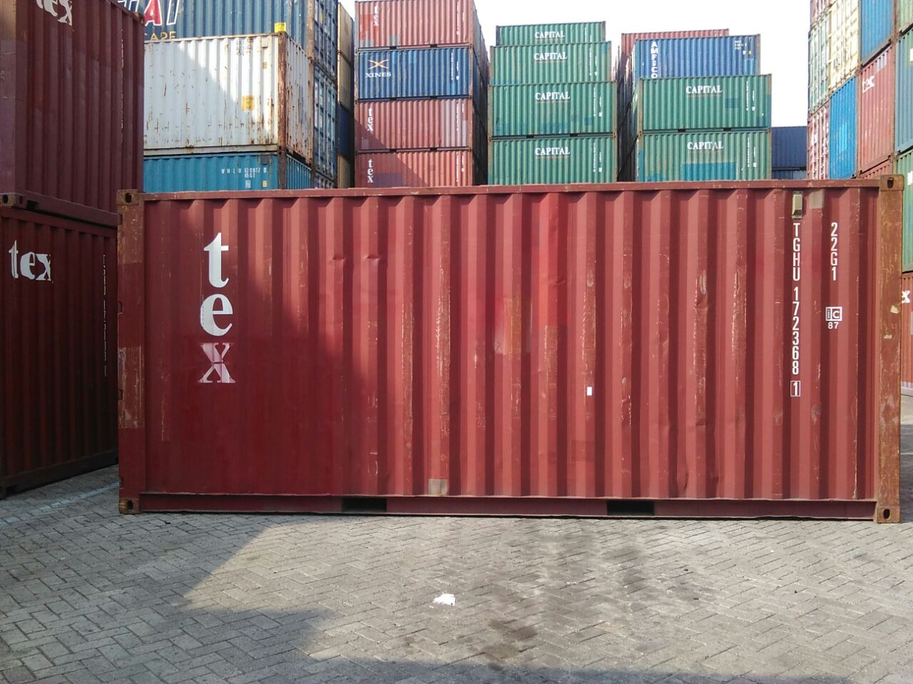 Container 20ft - Rp 9jt - Container Office & Standard 