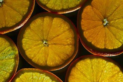 Backlit Oranges