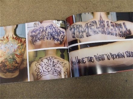 BTW – If you do want some dope 'graffiti tattoo' yourself drop in and see 