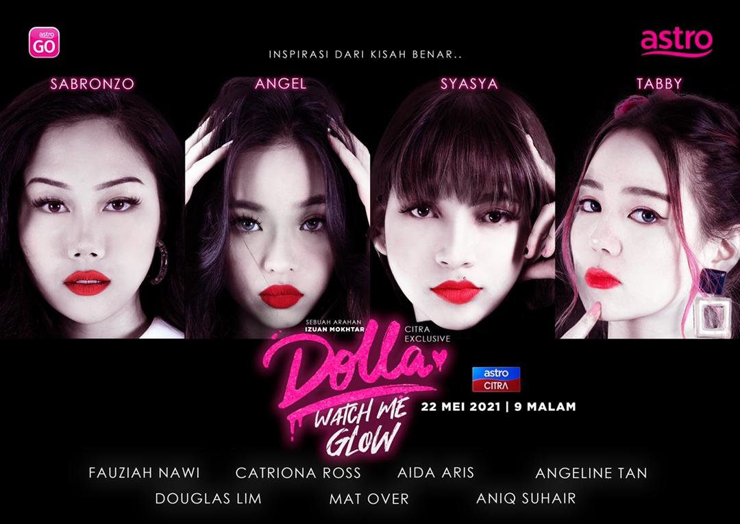 Telemovie Dolla Lakonan Sabronzo, Angel, Syasya, Tabby 1