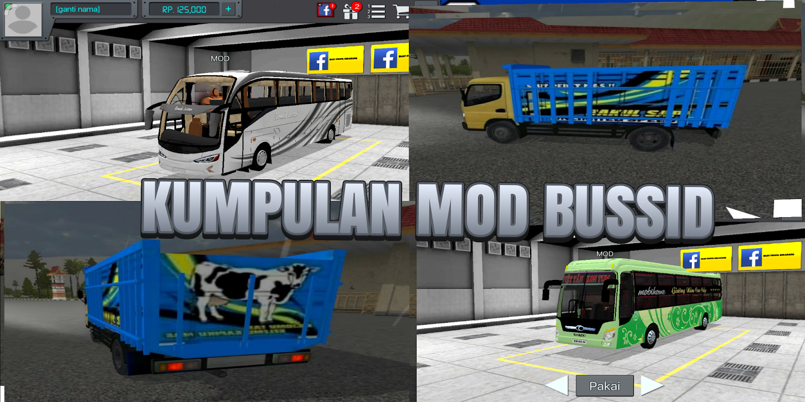 Kumpulan Mod Bussid Terbaru Part 1 - Semua Aja