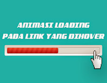 Animasi Loading Pada Link Yang Di Hover Dengan CSS