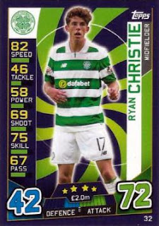 Topps Match Attax SPFL 2016-2017 Celtic Set