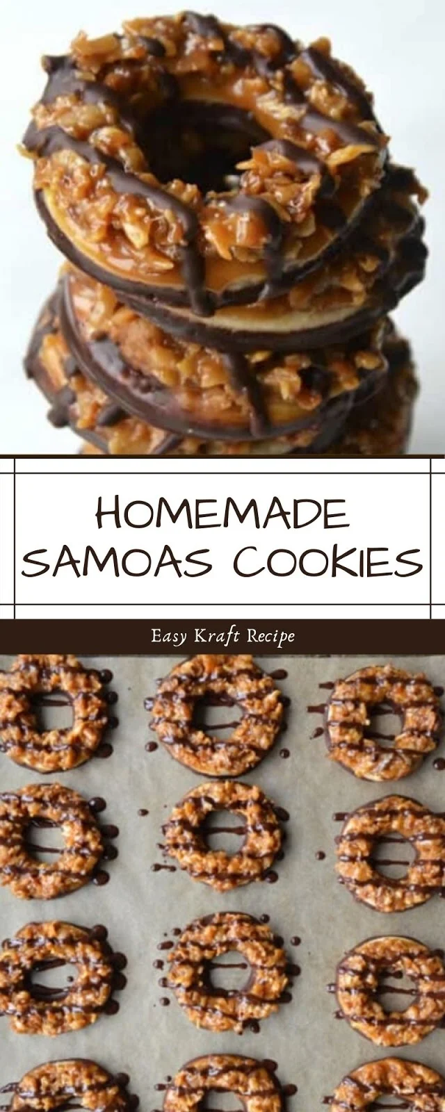 HOMEMADE SAMOAS COOKIES