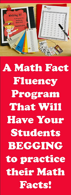 A Math Fact Fluency Program That Will Have Your Students BEGGING to Practice Their Math Facts