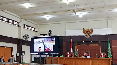 Jaksa Hadirkan Terpidana Agustinus Judianto Disidang Kredit Macet Bank Sumsel Babel