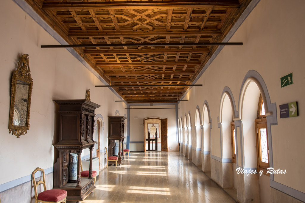 Interior del Castillo-palacio de Belmonte, Cuenca