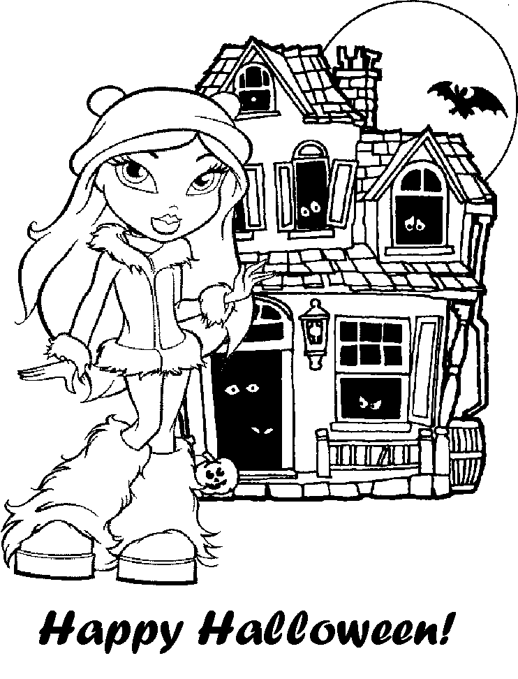 Halloween Coloring Pages for Toddlers, Preschool and  - halloween color pages printable