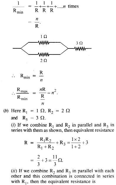 Solutions Class 12 Physics Chapter-3 (Current Electricity)