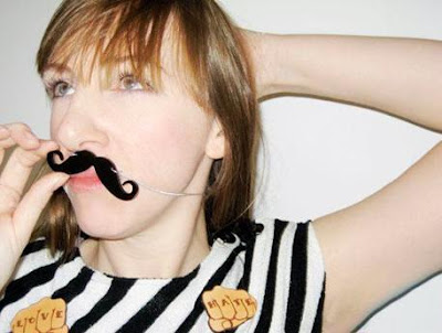 girls with mustaches. With: Girls In Moustaches