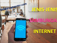 Sebutkan Jenis-Jenis Sambungan Internet?