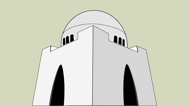 shrine of quaz azam muhammad ali jinnah karachi
