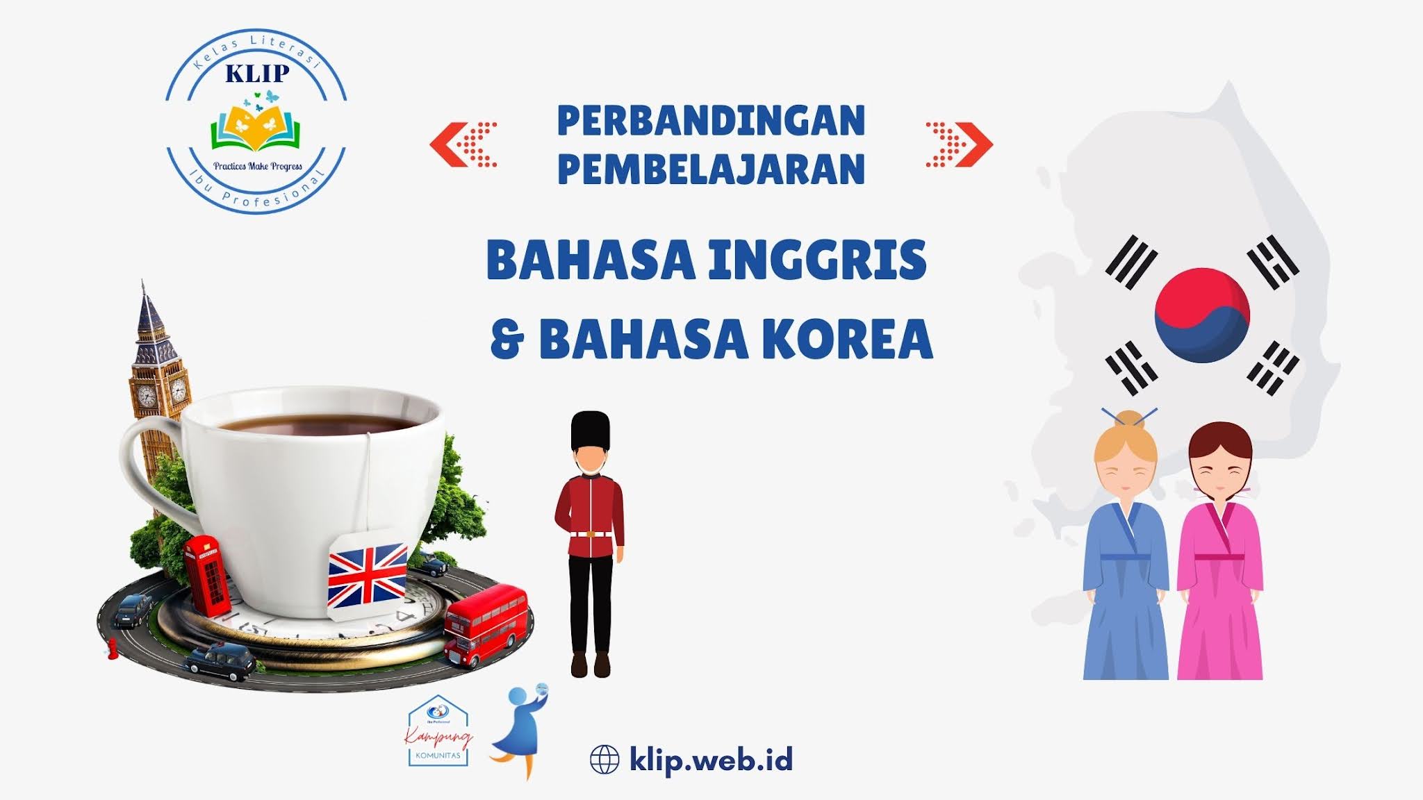 Perbandingan Pembelajaran Bahasa Inggris dan Bahasa Korea