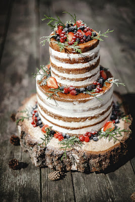 gateau deco table mariage champetre