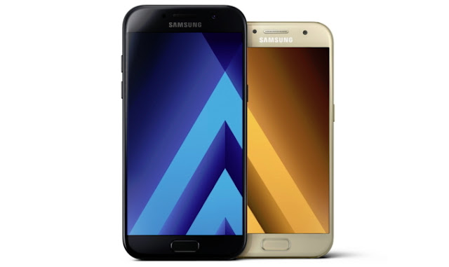 samsung galaxy a3, a5, a7 (2017)