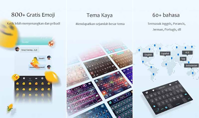 GO Keyboard - Papan Ketik Android Terbaik