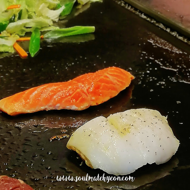 Power Lunch at Teppan Table, Kota Kinabalu Marriott Hotel