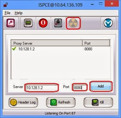 ISPCE GPMMS Proxy Configuration