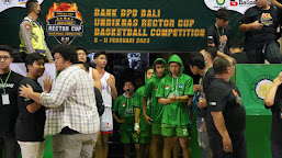  Bank BPD Bali Undiknas Rector Cup Basketbal Competition Resmi Dibuka, Semangat Competitive Sportsmanship