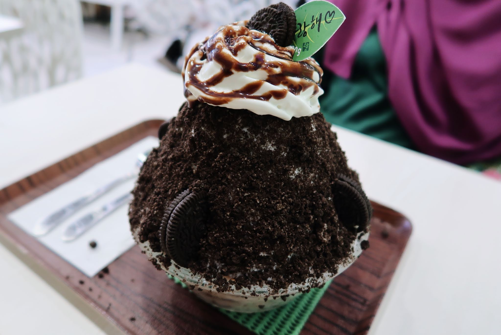Dessert Set - Mix Hotteok & Bingsu - Oreo Bingsu @ Sopoong, Central i-City