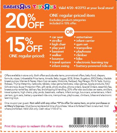 toys r us coupons