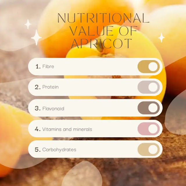 nutritional value of apricot