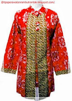 model baju batik wanita modern