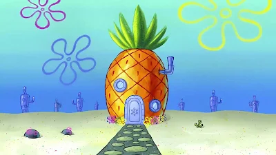 SpongeBob Pineapple House Wallpaper PC HD