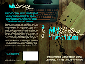 Cover Reveal: #AmWriting A Collection of Letters to Benefit The Wayne Foundation