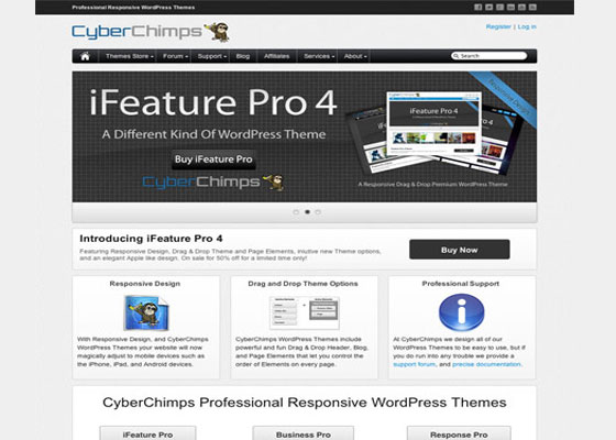 55+ Free And Premium Quality WordPress Themes.