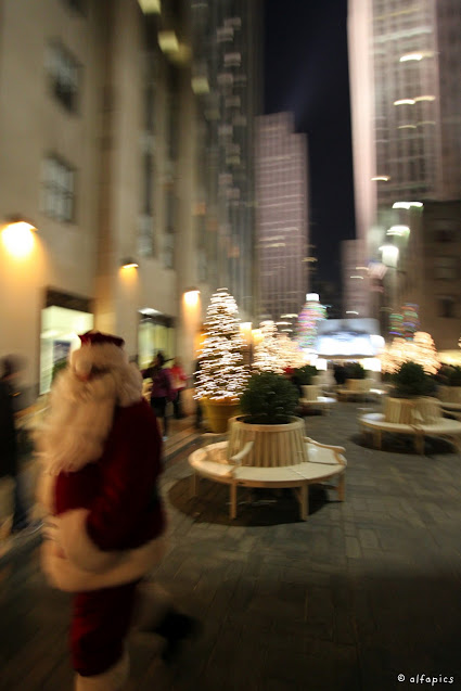 Babbo Natale al Rockefeller center-New York