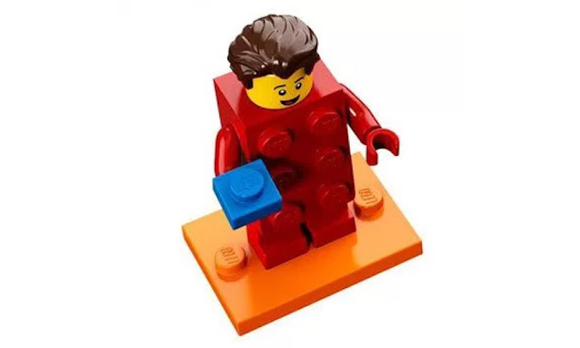 Lego Collectible Minifigures Series 18: Red Brick Character