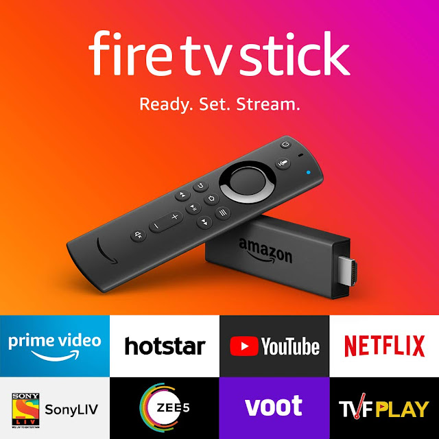 Fire TV Stick with all-new Alexa Voice Remote | Streaming Media Player 