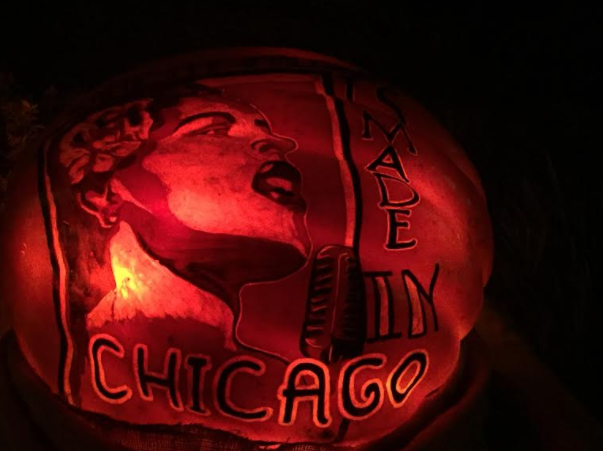 Music made in Chicago Jack O Lantern