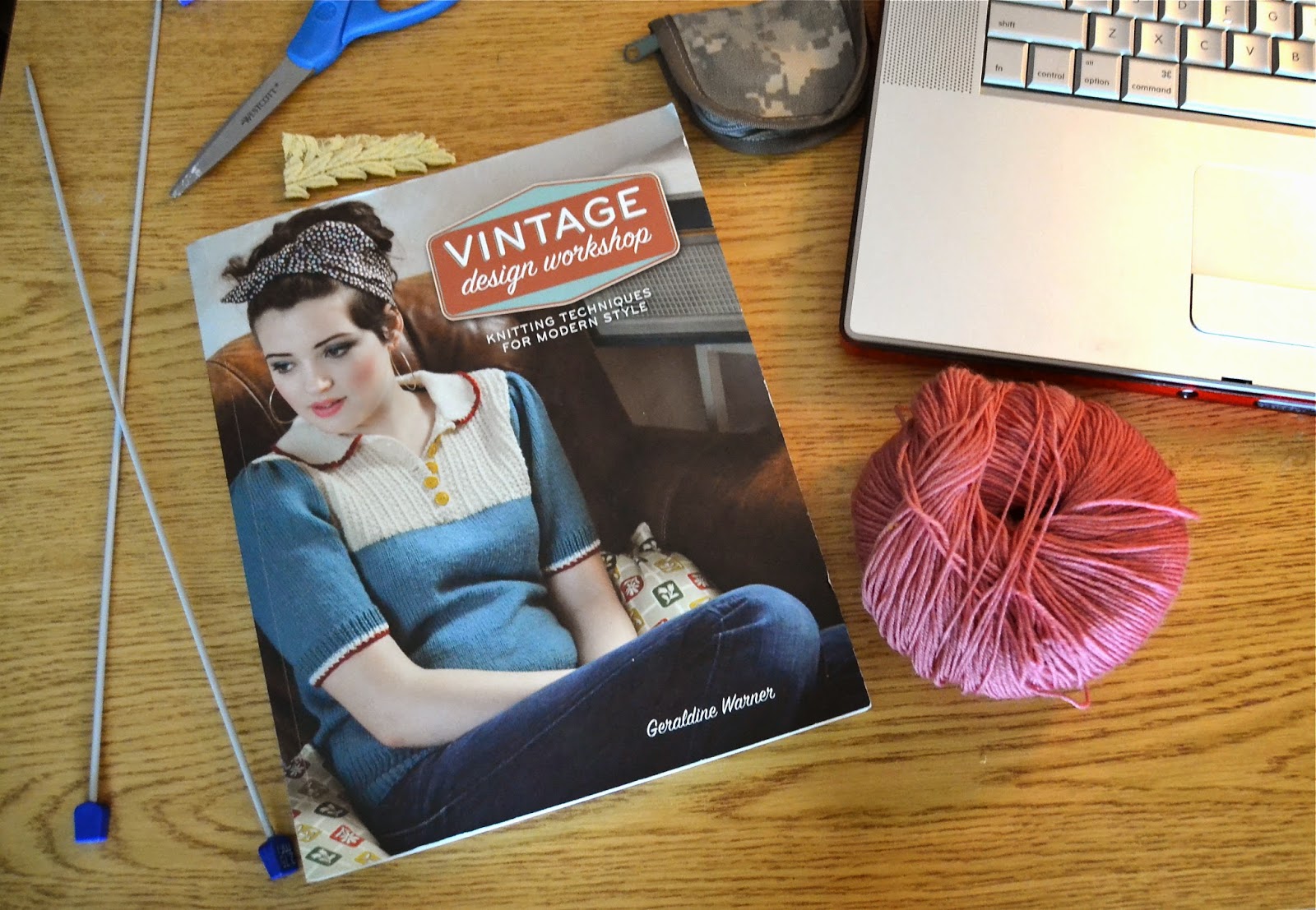 Flashback Summer: "Vintage Design Workshop:  Knitting Techniques for Modern Style" by Geraldine Warner book review
