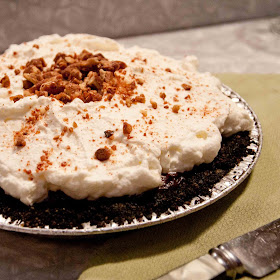 chocolate, mud pie, pie, whipped cream, pecans