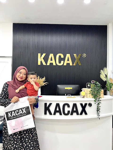 Bawa Cucu Beli Baju Raya Di Butik Kacax