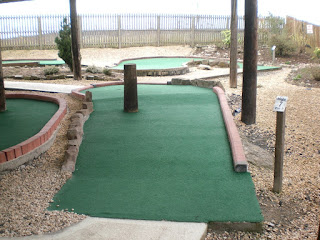 Adventure Golf Putting course at Noah's Ark Golf Centre in Perth