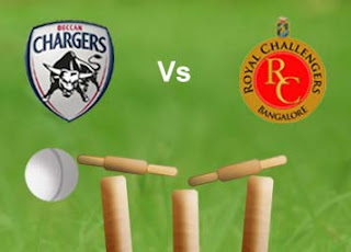 Deccan Chargers vs Royal Challengers Bangalore Live Streaming